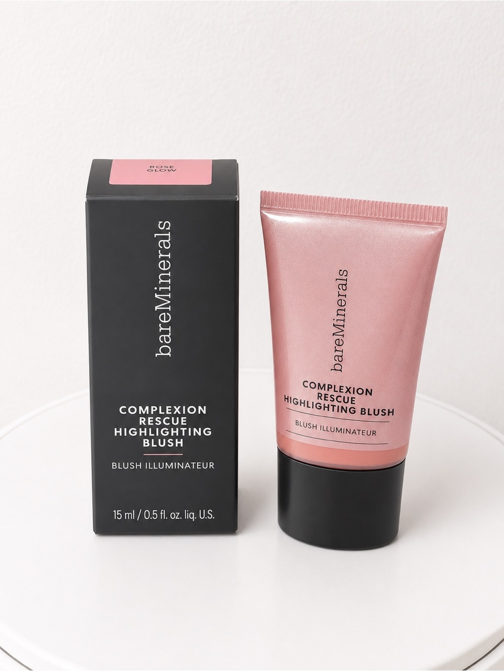 bareMinerals Complexion Rescue Highlighting Blush — Rose Glow Pink